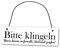 Homeyourself Metallschild Bitte klingeln wenn keiner aufmacht Unkraut zupfen 25 x 8 cm aus Alu Verbund (Alu, Kunststoff) für In- und Outdoor Deko Schild Dekoschild Wandschild außen und innen