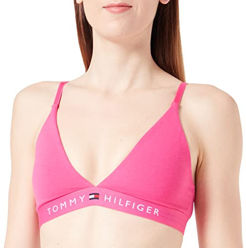 Tommy Hilfiger Damen Triangel BH Stretch, Rosa (Hot Magenta), S