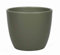 innaGLAS INNA-Glas Grand Cache-Pot, céramique, Vert Olive Mat, 33,5cm, Ø40cm - Pot Fleurs/Pot céramique