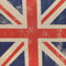 Stoff mit Union Jack-Motiv, Digitaldruck, Baumwolle, Leinenoptik, für Wimpelketten, Jalousien, Basteln, Quilten, Patchwork und Polstermöbel, Verkauf pro Stück