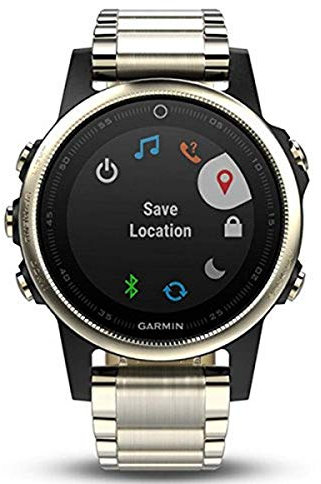 Garmin 010-01685-15 Fenix 5S Sapphire GPS Multisport Smartwatch (renovado)