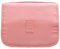 NOVAGO Trousse de Toilette Pliable, Trousse Maquillage Pliable et Compact résistant à l'eau (Rose)