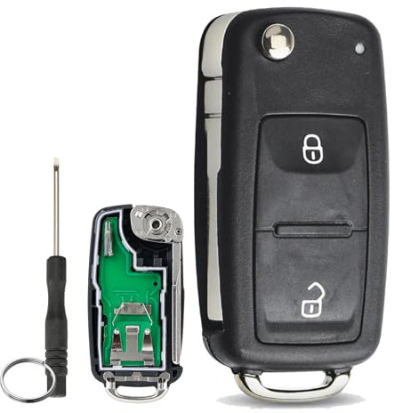 5K0837202AD 2 Buttons VW Remote key For VW Amarok Key VW Polo Key Volkswagen VW Transporter Key Fob VW Golf Remote Key 48 Chip 433MHZ/434MHZ