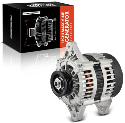 Frankberg 1x Lichtmaschine Generator 65A Kompatibel mit Matiz M200 M250 1.0L Benzin 2005-2011 Spark 1.0L Benzin 2005-2009 Replace# 96289030