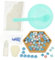 Operitacx 1 Set Mosaik Untersetzer DIY Tischset DIY Bambus Untersetzer Untersetzer Die Lieferungen Herstellen DIY Untersetzermaterial Handgefertigter Untersetzer DIY Versorgung