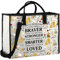 WSNANG AlwayBeauty Tote-Tragetasche, Prinzessinnen-Liebhaber, Umhängetasche, Märchen, Blumengeschenk, Alwaybeauty Tragetasche, 15.1 x 7.1 11.6