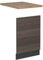 Vicco Panel Frontal R-Line, Gris Noble, 45 cm, ET Roble