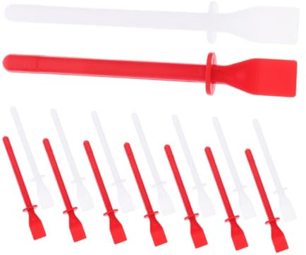 NUOBESTY 20pcs Plumbing Board Glue Spreader for Projects Plastic Bonding Tool Glue Applicator Brush Glue Spreaders for Crafts Glue Tape Pen Brush Applicator for Glue Copolymerized Pp