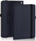 WUUAIR Case Fits All-New Amazon Kindle Fire HD 8 & 8 Plus Tablet (12th Generation/10th Generation, 2024/2022/2020 Release),Slim Folding Stand Cover withHandheld stand cover Dark Blue