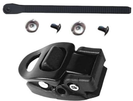 Boucle de Rechange pour Rollers - Sangle réglable en PVC - Fermeture Fixe avec Boucle d'araignée - Accessoire pour Chaussures de Sport - Remplacement Pratique des Patins