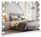 LIANWANG Hollywood Schminkspiegel mit Beleuchtung, 17 LED Schminkspiegel mit Licht Dimmbar für Schminktisch, Makeup Vanity Mirror mit 3 Farbtemperaturen, Type C und USB 70 x 55cm