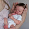 Anano Bambole Reborn Femmina Tutta In Silicone 46CM Bambole Che Sembrano Vere Neonato Femmine Bambola Baby Reborn Prematura Bambolotto Reborn Femmina Realborn