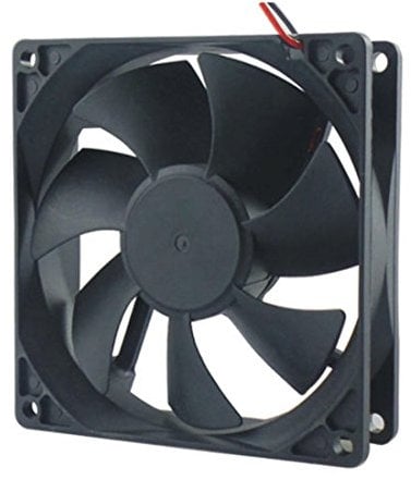 Copapa Ventilador de refrigeración CC sin escobillas 12025 120 mm x 120 mm x 25 mm (DC12V)