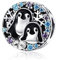 Charm-Anhänger aus Sterlingsilber für Pandora-Armbänder, Modeschmuck, Tierperle (Pinguin)