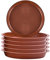 Sucpur Lot de 6 soucoupes rondes en plastique pour pot de fleurs de 30 cm pour intérieur et extérieur, durables et robustes