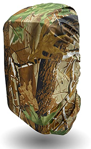 Alephnull wasserdichte Rucksackhülle Rucksack Regenhülle 30L-100L für Reisen, Klettern, Wandern und Outdoor-Aktivitäten (Realbaum, 50-60L)