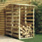 SKM Pérgolas con techo 2 uds. 100 x 90 x 200 cm Madera de pino impregnado (57) kg