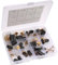 RUNCCI-YUN 24pièces 12tailles Balai Charbon Moteur Electrique Balais en Charbon Universel Charbon pour Perceuse Charbon pour Machine Electrique Brosses de Carbone pour Ponceuses, Scies Circulaires