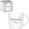 OM Print Hub Mummy’s Coffee Tea Mug from Son Daughter, Birthday Gift, Christmas, Mother’s Day New Bone China 12oz (Mummy's)