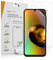 kwmobile 3X Displayschutzfolie kompatibel mit Samsung Galaxy A25 Folie - klare Schutzfolien Set in transparent