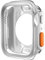 XIRIXX Change To Ultra Case for Apple Watch Case 45mm 44mm 41mm 40mm TPU Soft Cover for Iwatch Series 9 8 7 6 SE 5 4 Upgrade Ultra 2 1 49mm Watch Case(Silver,S10 42MM)