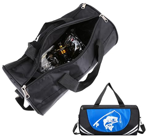 Generisch Angelausrüstungstasche Wetterfeste Tackletasche | Angelzubehör Aufbewahrung Handtasche Für Outdoor Camping See Salzwasser Süßwasser Kajak Reisen Boot Sport