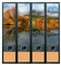 File Art AJ852 Rattenberger Teich im Herbst Design Etiketten Ordnerrückenschilder