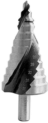 Proteco-Werkzeug® HSS Titan TIN TIAlN Profi Stufenbohrer Mehrstufenbohrer Schälbohrer Konusbohrer Metallbohrer 6-38 mm