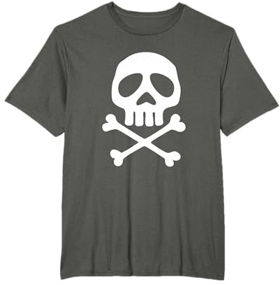 Totenkopf, Space Pirat, Kapitän, Halloween, Karneval, Party T-Shirt