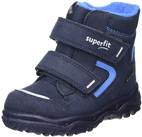 Superfit Unisex Kinder HUSKY1 Boot, Schneestiefel, BLAU 8000, 22