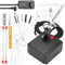 VISLONE airbrush set airbrush Luft Kompressor Professionelles airbrush für Modellbau-Kunstmalerei Werbeillustrationen, Bodypainting, Nail Design mit Luftkompressor Netzteil Airbrush Airbrush-Halter