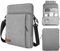 MoKo 13,3 Zoll Laptop Tasche Hülle, Tragetasche für MacBook Air 13 M3 M2 2024-2018, MacBook Pro 14 M3 M2 2024-2021, Tab S8+ 12,4,Surface Pro 8, Hellgrau