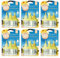 Fresh & More Nachfüllflakons 6er Pack je 20 ml Romantic Vanilla - Kompatibel mit Febreze & Ambi Pur 3Volution Duftstecker - Raumduft Nachfüller mit langanhaltender Frische - Lufterfrischer Nachfüller