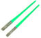 ZHIXIA Light Up Light Saber Chopsticks, LED Glowing Light Saber Chop Sticks Reusable Sushi Light-up Sabers, 7 Color
