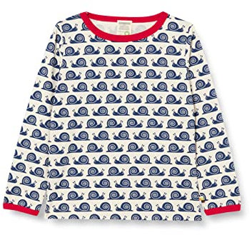 Shirt Langarm mit Print Schnecke, GOTS Zertifiziert