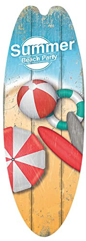 cypreason Surfbrett Strandschilder | Dekoratives Wohnwand-Surfbrett | Haken-Design-Wanddekoration für Wohnkultur, Requisiten und Einweihungsgeschenke