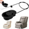 Recliner Chair Parts, KYYGKY Universal Recliner Release Pull Handle Couch Style Pull Chair Release Handle Sofa Replacement Parts Fit Major Recliners Brand Sofa, Spring Cable Releases Lever with Cables