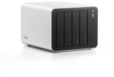TERRAMASTER F4-425 Pro 4 Bay NAS Media Server(Diskless) | Intel N305 8-Core, TOS 7 AI-Native, OpenClaw Compatible, 8GB RAM, Dual 5GbE LAN, 3x M.2 NVMe