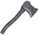 Silver Axe Book Week Film Fancy Dress Accessory – 41 cm Long Plastic Axe Prop – Perfect for Halloween and World Book Day Costumes (Pack of 2)