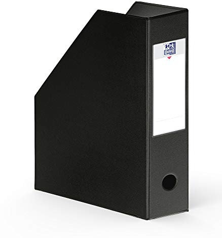 Elba Fast 400081732 Lot de 10 Porte revues 24 x 32 dos 10 cm Noir