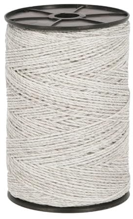 Ivisons Electric Fencing Poly Wire 500m x 2mm | Electric Fence Polywire Ideal For Strip Grazing Or Permanent Fencing | Horse Pony Paddock Dividing | Excellent Conductivity