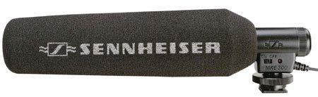 Sennheiser MKE 300 Camcorder Zoom Microphone black