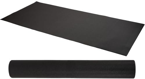 Fitvids BFTM-90 cm Laufband mit hoher Dichte für Heimtrainer, Schwarz, 3 x 6.5-ft