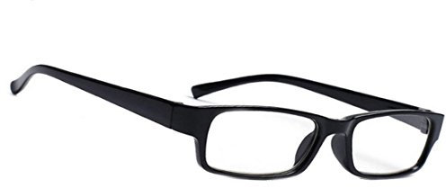 morefaz New Unisex (Damen Herren) Retro Vintage Lesebrille Brille +0.50 +0.75 +1.0 +1.5 +2.0 +2.5 +3.00 +4.00 Reading Glasses (TM) (+0.75, Black)