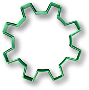 Ausstechform Zahnrad (10,2 cm).
