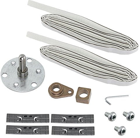 SPARES2GO Kit de réparation de roulement d'arbre de tambour pour sèche-linge Indesit (13 pièces)