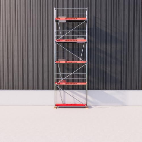 Fassadengerüst Paket 27 m² Rux Super 65 Feldlänge 3,0 m ca 8 m Standhöhe