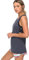 Roxy Damen Quiet Ocean Tank Top Yoga-T-Shirt, Dress Blues, Klein