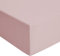 MOHAP Drap Housse 160x200cm avec Bonnet 30cm Rose Drap Housse 100 GSM en Microfibre de Haute Qualité 100% Polyester Doux, Résistant, Anti Plis