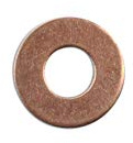 Connect 36772 Common Rail Copper Injector Washer 16 x 7.5 x 1.5mm 12pc